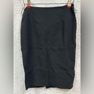 Mossimo Dutti Size 6 Black Pencil Skirt